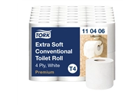 Een Toiletpapier Tork T4 premium extra zacht 4-laags 150 vel wit 110406 koop je bij VHK Kantoorartikelen