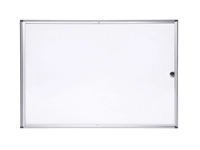 Een Binnenvitrine wand MAULextraslim whiteboard 8xA4 met slot koop je bij VHK Kantoorartikelen