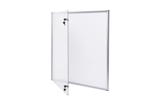 Een Binnenvitrine wand MAULextraslim whiteboard 12xA4 met slot koop je bij VHK Kantoorartikelen