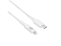 Een Kabel ACT USB-C naar Lightning laad -en data 1 meter koop je bij VHK Kantoorartikelen