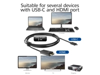 Een Kabel ACT USB-C naar HDMI 60Hz 2 meter koop je bij VHK Kantoorartikelen