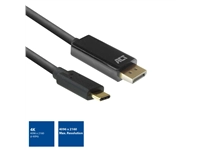 Een Kabel ACT USB-C naar Displayport 60Hz 2 meter koop je bij VHK Kantoorartikelen