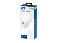 Een Oplader ACT USB 2.4A 12W wit koop je bij VHK Kantoorartikelen