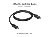 Een Kabel ACT USB 3.2 USB-C USB-IF gecertificeerd 1 meter koop je bij VHK Kantoorartikelen