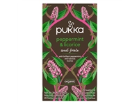 Een Thee Pukka peppermint licorice 20 zakjes koop je bij VHK Kantoorartikelen