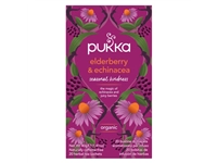 Een Thee Pukka elderberry en echinacea 20 zakjes koop je bij VHK Kantoorartikelen