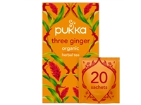 Een Thee Pukka ginger 20 zakjes koop je bij VHK Kantoorartikelen