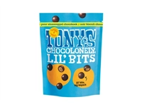 Een Chocolade Tony's Chocolonely Lil'Bits puur chocokoek sinaasappel 120 gram koop je bij VHK Kantoorartikelen