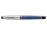 Een Vulpen Waterman Expert metallic Blue CT fijn koop je bij Hoekmankantoorartikelen.nl