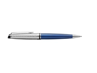 Een Balpen Waterman Expert metallic Blue CT medium koop je bij Hoekmankantoorartikelen.nl