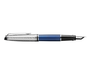 Een Vulpen Waterman Expert metallic Blue CT medium koop je bij Hoekmankantoorartikelen.nl