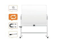 Een Whiteboard Nobo Move & Meet kantelbaar 120x150cm koop je bij The Cartridge Shop bvba