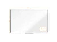 Een Whiteboard Nobo Premium Plus 100x150cm emaille koop je bij VHK Kantoorartikelen