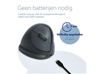 Een Muis R-Go Ergonomisch HE Basic Wireless Rechts M koop je bij Hoekmankantoorartikelen.nl