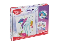 Een Hobbyset Maped Creativ Aqua'Art eenhoorn 14-delig assorti koop je bij Hoekmankantoorartikelen.nl