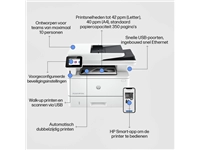 Een Multifunctional Laser printer HP laserjet 4102dw koop je bij Hoekmankantoorartikelen.nl