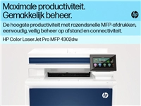 Een Multifunctional Laser printer HP Color LaserJet 4302dw koop je bij Hoekmankantoorartikelen.nl