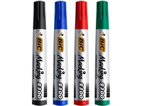 Een Viltstift Bic 2300 ecolutions schuin medium doos à 4 stuks koop je bij VHK Kantoorartikelen