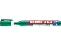 Een Viltstift edding 363 whiteboard schuin 1-5mm groen koop je bij VHK Kantoorartikelen