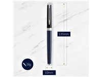 Een Vulpen Waterman Hémisphère Colour Blocking black en blue CT fijn koop je bij Hoekmankantoorartikelen.nl