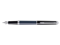 Een Vulpen Waterman Hémisphère Colour Blocking black en blue CT medium koop je bij Hoekmankantoorartikelen.nl