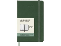 Een Agenda 2025 Moleskine 12M Planner Weekly 7dagen/1pagina pocket hc myrtle green koop je bij VHK Kantoorartikelen