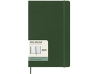 Een Agenda 2025 Moleskine 12M Planner Weekly 7dagen/1pagina large hc myrtle green koop je bij Hoekmankantoorartikelen.nl