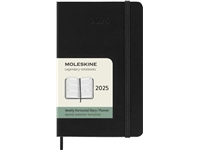 Een Agenda 2025 Moleskine 12M Planner Weekly 7dagen/2pagina's pocket hc black koop je bij Hoekmankantoorartikelen.nl