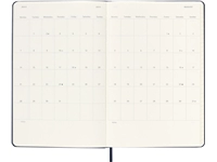 Een Agenda 2025 Moleskine 12M Planner Weekly 7dagen/2pagina's large hc black koop je bij VHK Kantoorartikelen