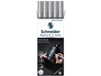 Een Viltstift Schneider Paint-it 061 2.0mm metallic chrome koop je bij VHK Kantoorartikelen