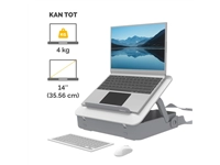 Een Laptopstandaard Draagtas Fellowes Breyta wit koop je bij Hoekmankantoorartikelen.nl