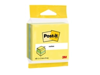 Een Memoblok 3M Post-it 2012L 51x51mm kubus ass kleur 400 vel koop je bij Hoekmankantoorartikelen.nl