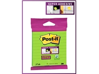 Een Memoblok 3M Post-it XL-LL Super Sticky 101mmx101mm groen met lijn 70 vel koop je bij Hoekmankantoorartikelen.nl