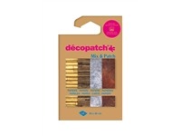 Een Hobbypapier Décopatch 30x40cm set à 4 vel thema Materials koop je bij VHK Kantoorartikelen