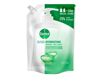 Een Handzeep Dettol Hydrating Aloe Vera antibacterieël 500ml refill koop je bij VHK Kantoorartikelen