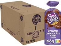 Een Rijstwafel Snack-a-Jacks chocololate chip pak 166 gram koop je bij VHK Kantoorartikelen