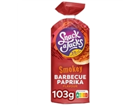 Een Rijstwafel Snack-a-Jacks BBQ paprika pak 103 gram koop je bij VHK Kantoorartikelen