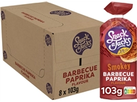 Een Rijstwafel Snack-a-Jacks BBQ paprika pak 103 gram koop je bij VHK Kantoorartikelen