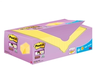 Een Memoblok 3M Post-it 655-SSCY Super Sticky 76x127mm geel voordeelpak koop je bij VHK Kantoorartikelen