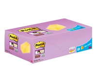 Een Memoblok 3M Post-it 655-SSCY Super Sticky 76x127mm geel voordeelpak koop je bij VHK Kantoorartikelen