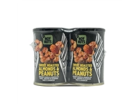 Een Pinda's NoyNuts gesuikerd en gebrand met amandelen blik 135 gram koop je bij VHK Kantoorartikelen