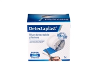 Een Elastische blauwe textielpleister Detectaplast 6cmx5m koop je bij Hoekmankantoorartikelen.nl