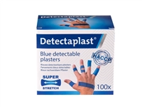 Een Elastische blauwe textielpleister Detectaplast assorti 100 stuks koop je bij Hoekmankantoorartikelen.nl