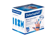 Een Waterafstotende blauwe pleister Detectaplast assorti 100 stuks koop je bij Hoekmankantoorartikelen.nl