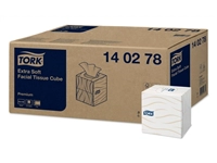 Een Facial tissues Tork extra zacht premium 2-laags 100vel kubus wit 140278 koop je bij Hoekmankantoorartikelen.nl