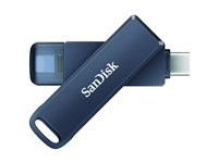 Een Phone Drive 128GB lightning- USB-C blauw koop je bij Boek en kantoorvakhandel Reterink