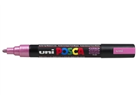 Een Verfstift Posca PC5M medium metallic roze koop je bij Hoekmankantoorartikelen.nl