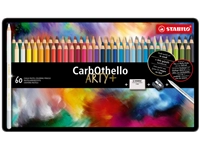 Een Kleurpotloden STABILO CarbOthello kalkpastel assorti blik à 60 stuks koop je bij Hoekmankantoorartikelen.nl