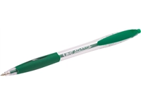 Een Balpen Bic Atlantis classic grip clic medium groen koop je bij Hoekmankantoorartikelen.nl