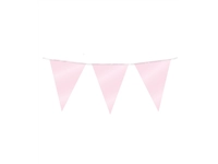 Party Flag Foil Baby Pink